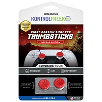 KontrolFreek Performance Thumbsticks Inferno Edition for Xbox Series X - Red/White