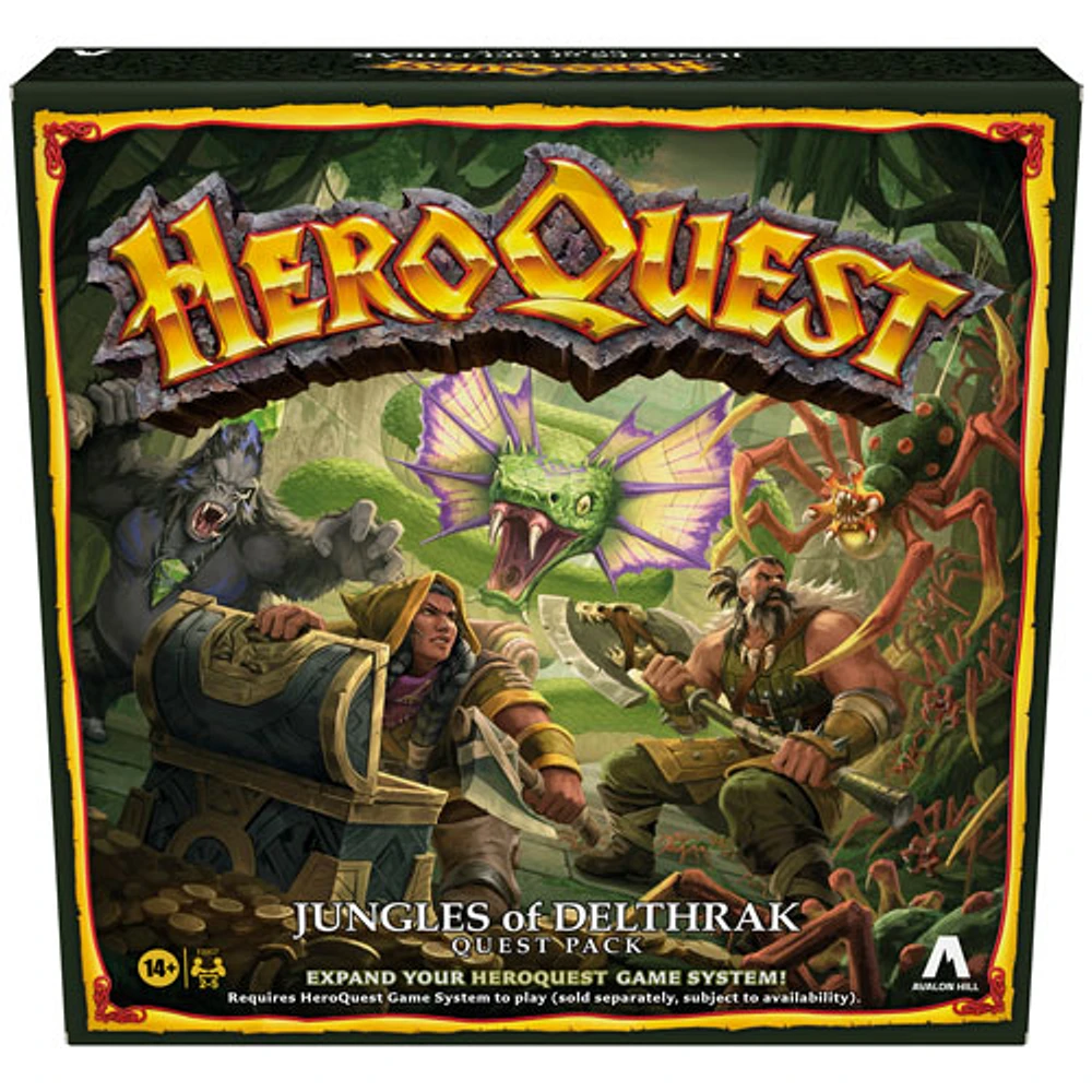 Hasbro HeroQuest Jungles of Delthrak Quest Pack