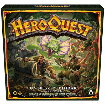 Ensemble Quest Jungles of Delthrak HeroQuest de Hasbro