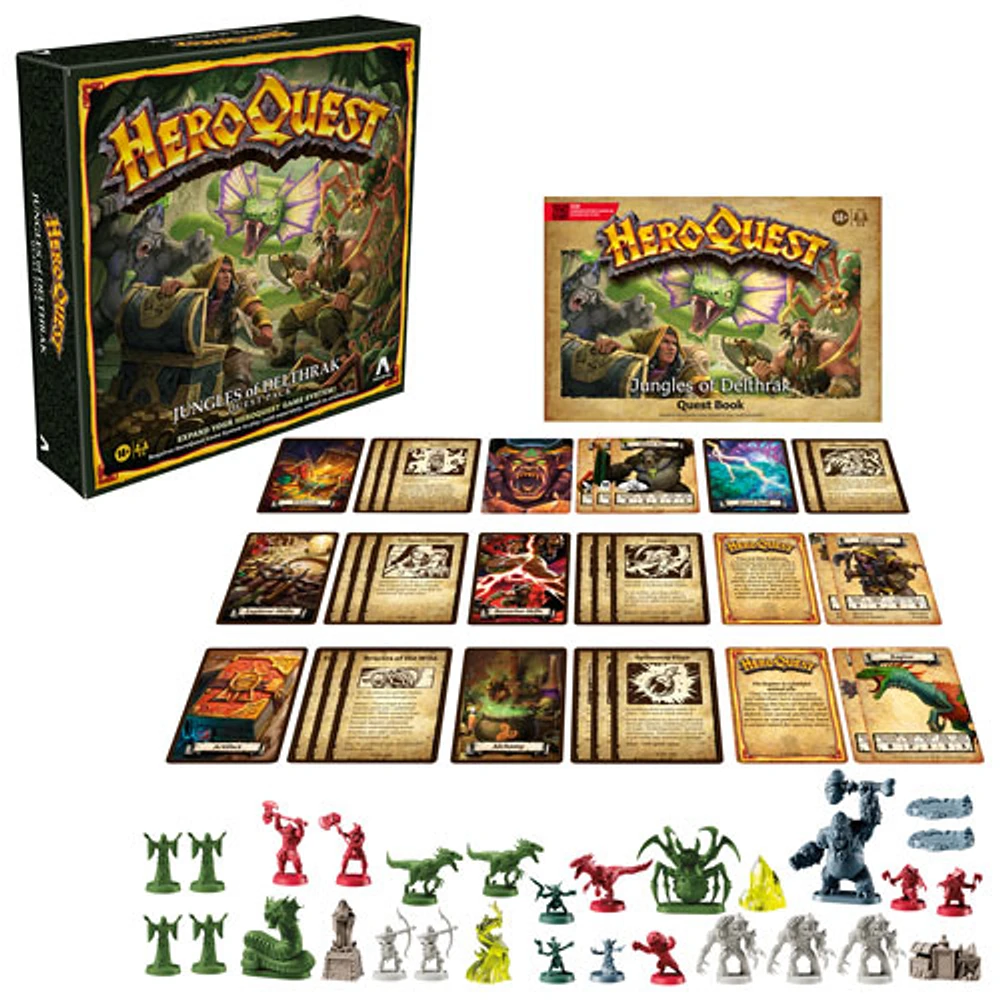 Hasbro HeroQuest Jungles of Delthrak Quest Pack