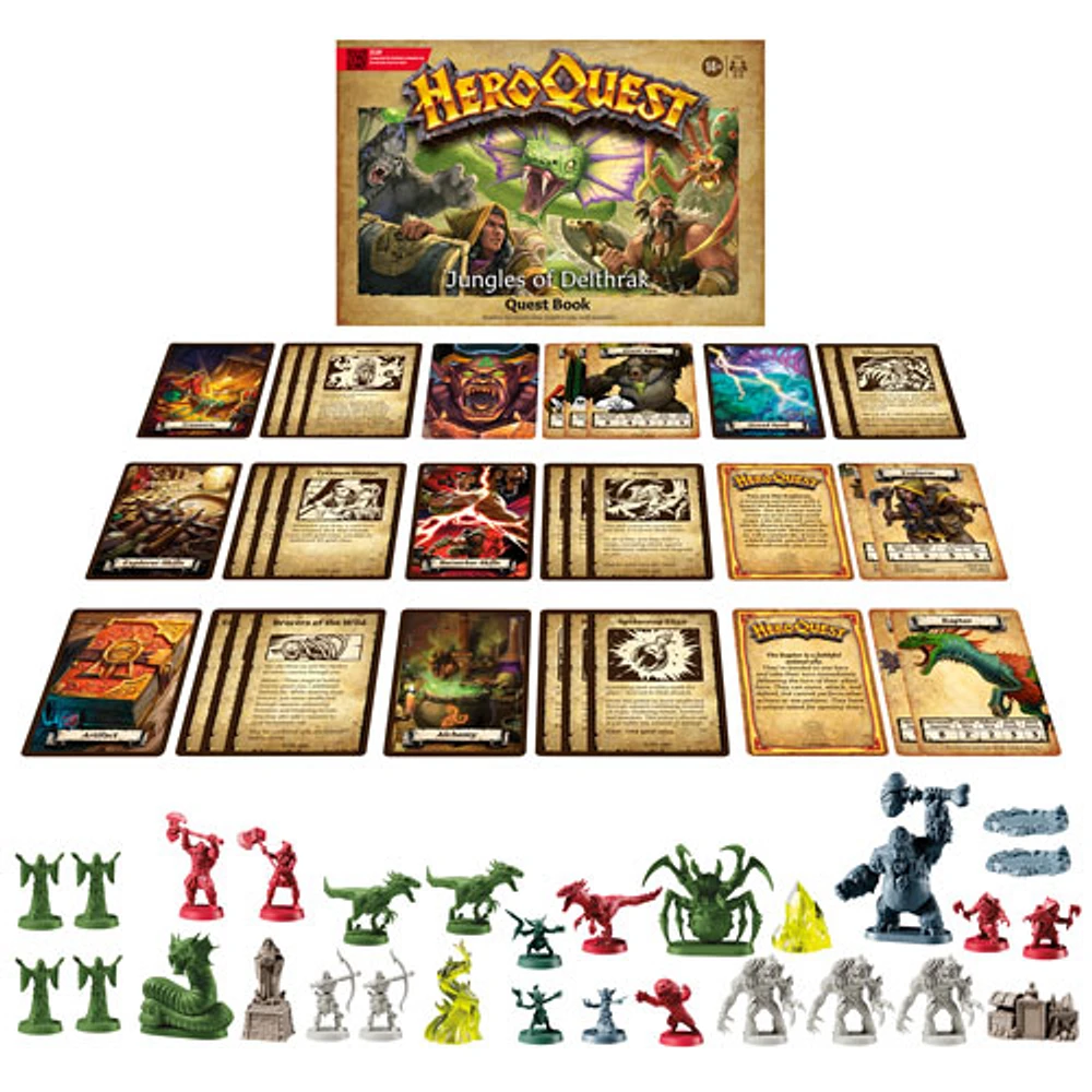 Hasbro HeroQuest Jungles of Delthrak Quest Pack