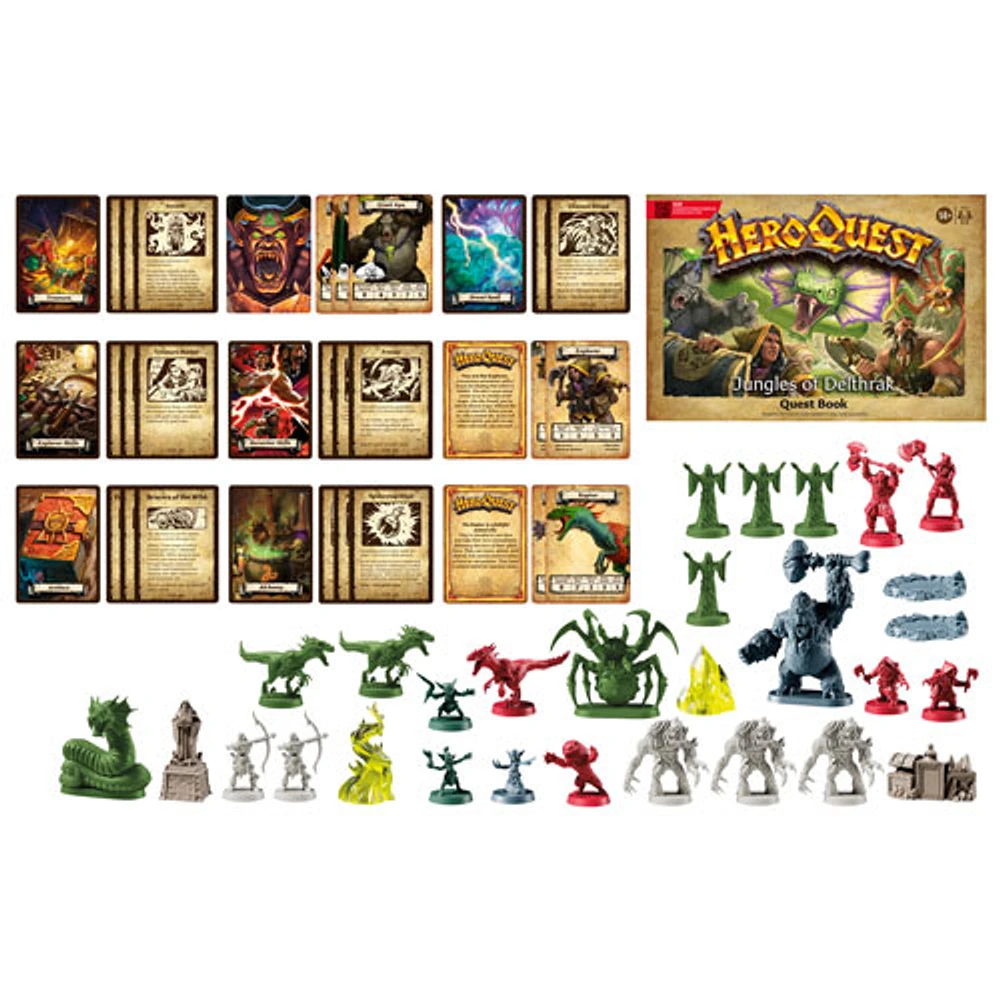 Hasbro HeroQuest Jungles of Delthrak Quest Pack