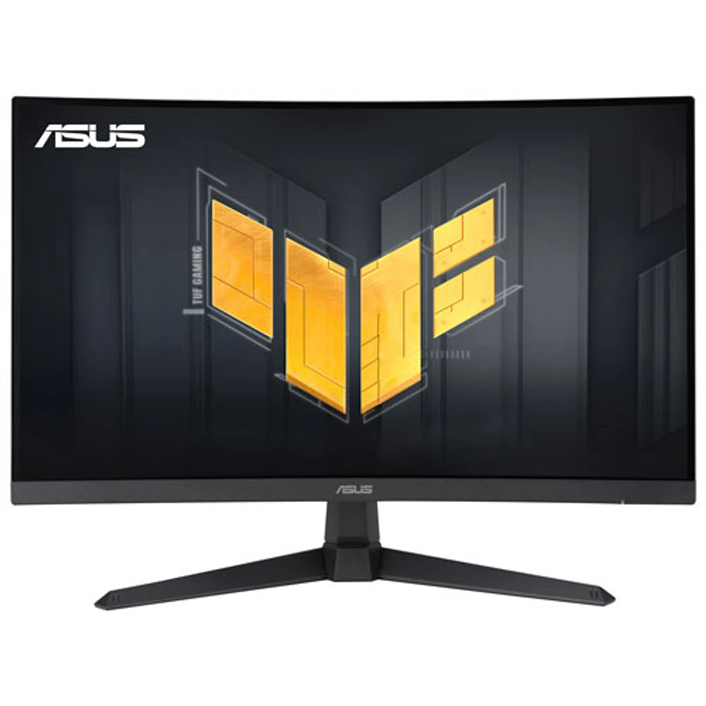 ASUS TUF 27" FHD 180Hz 1ms GTG Curved VA LED FreeSync Gaming Monitor (VG27VQ3B) - Black