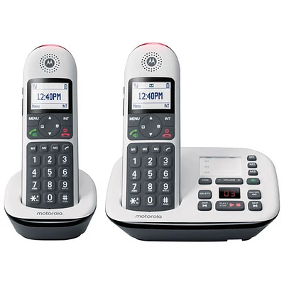 Téléphone sans fil à combinés DECT 6.0 CD501 de Motorola