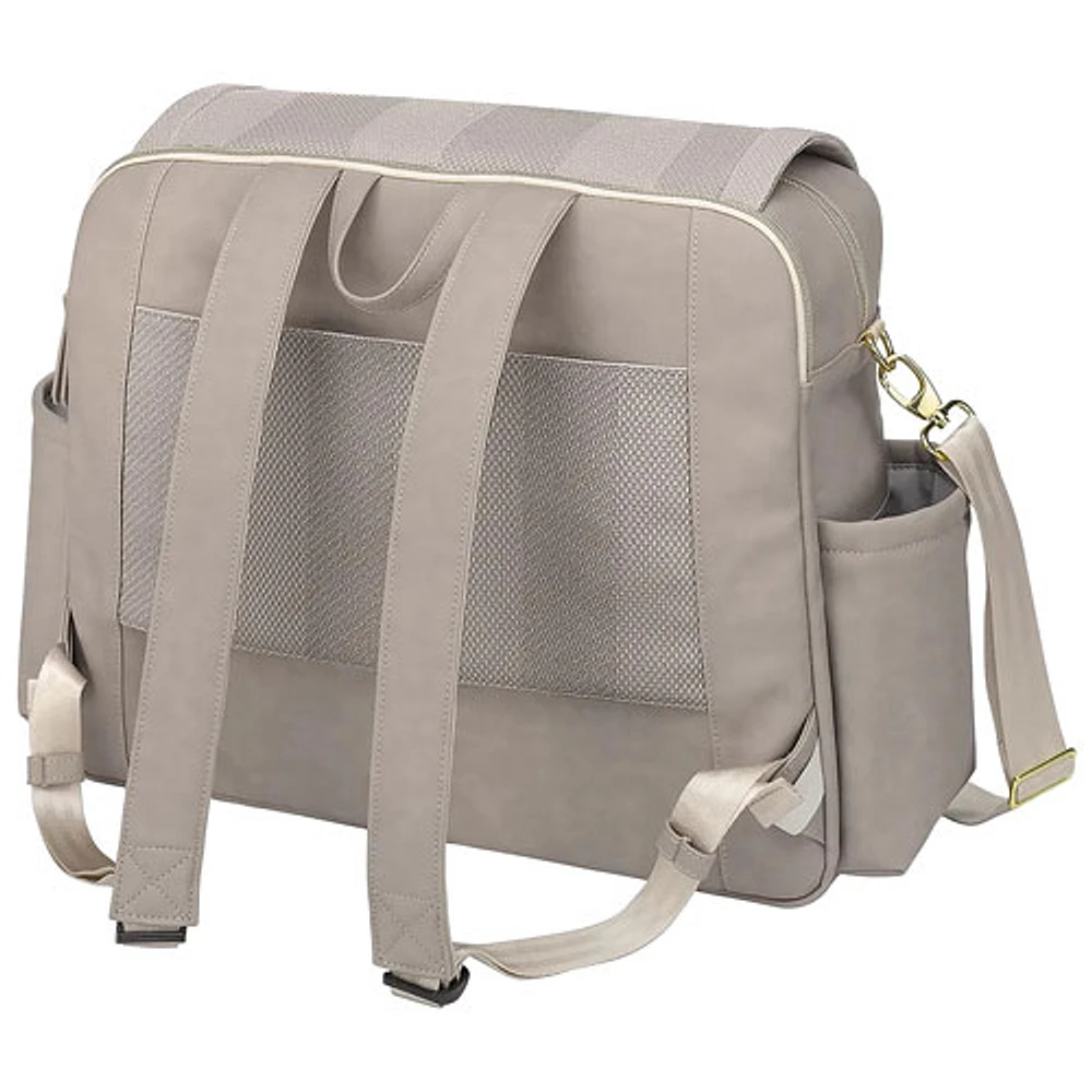 Petunia Picklebottom Deluxe Backpack Diaper Bag - Sand