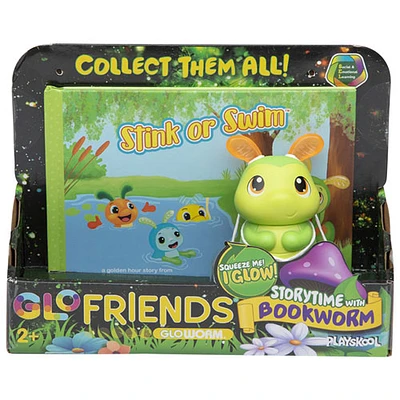 PlayMonster Glo Friends GloWorm Storytime with Bookworm Story Pack (1977) - English