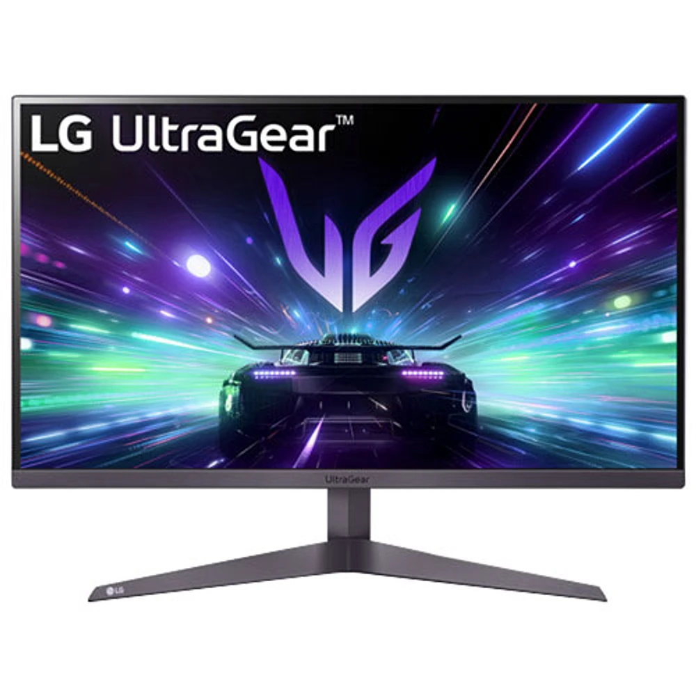 Moniteur de jeu HD intégrale ACL AV GTG 5 ms 180 Hz 27 po UltraGear de LG (27GS50F-B) - Gris mauve foncé