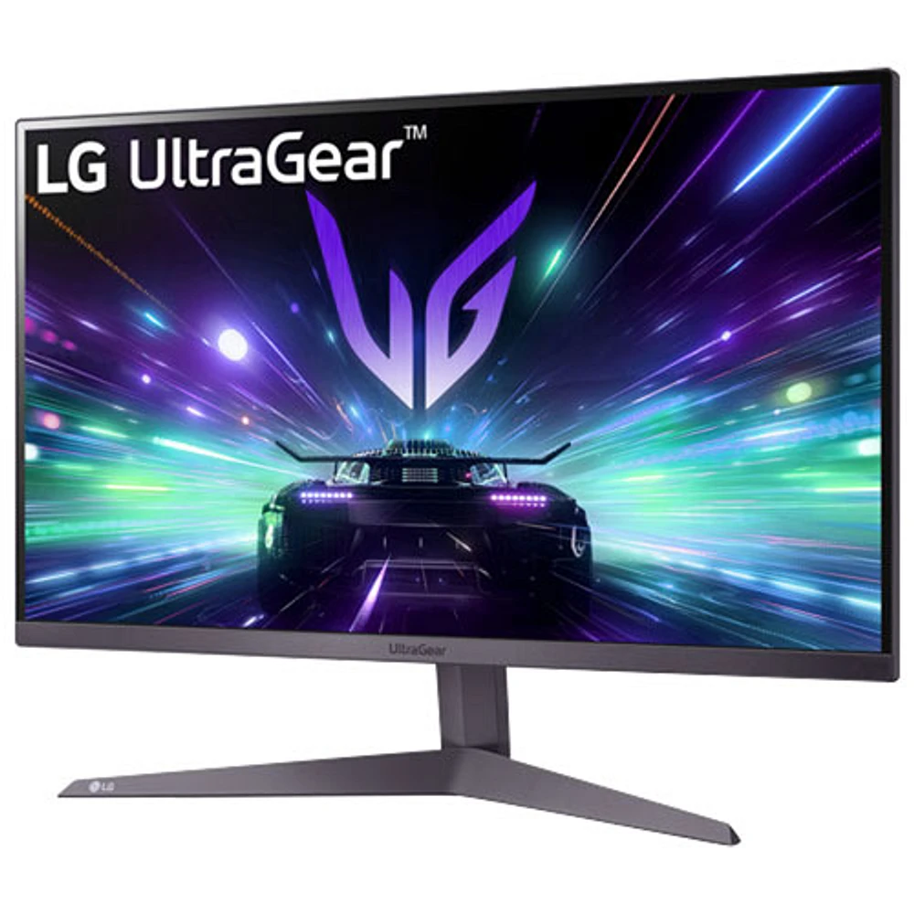 Moniteur de jeu HD intégrale ACL AV GTG 5 ms 180 Hz 27 po UltraGear de LG (27GS50F-B) - Gris mauve foncé