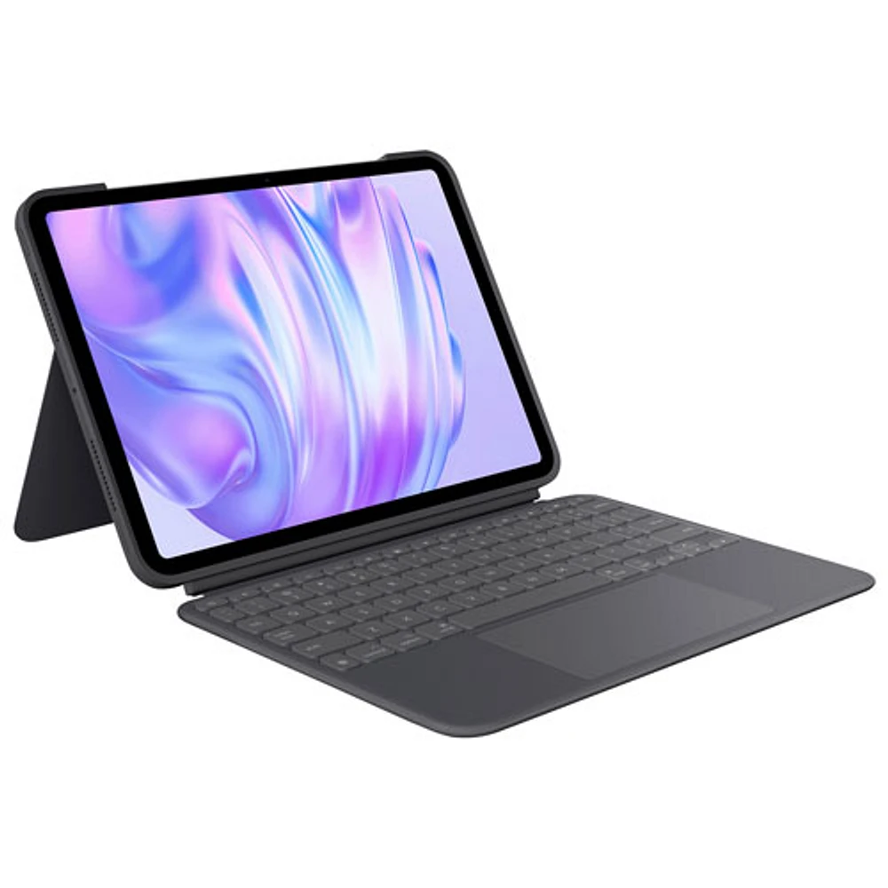 Logitech Combo Touch Keyboard Case with Trackpad for iPad Pro 11" (5th Gen) - Graphite - English