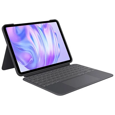 Étui-clavier Combo Touch de Logitech avec pavé pour iPad Pro 11 po (5e gén.) - Graphite - Anglais