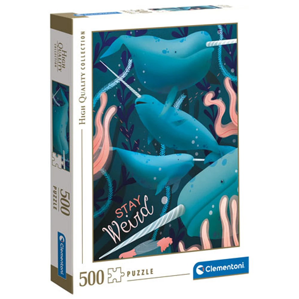 Clementoni High Quality Collection: Narwhal Puzzle - 500 Pieces