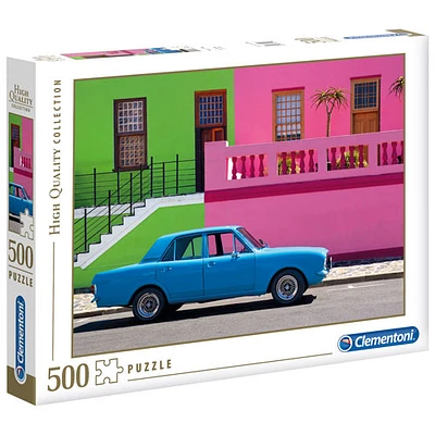 Clementoni High Quality Collection: The Blue Car Puzzle - 500 Pieces