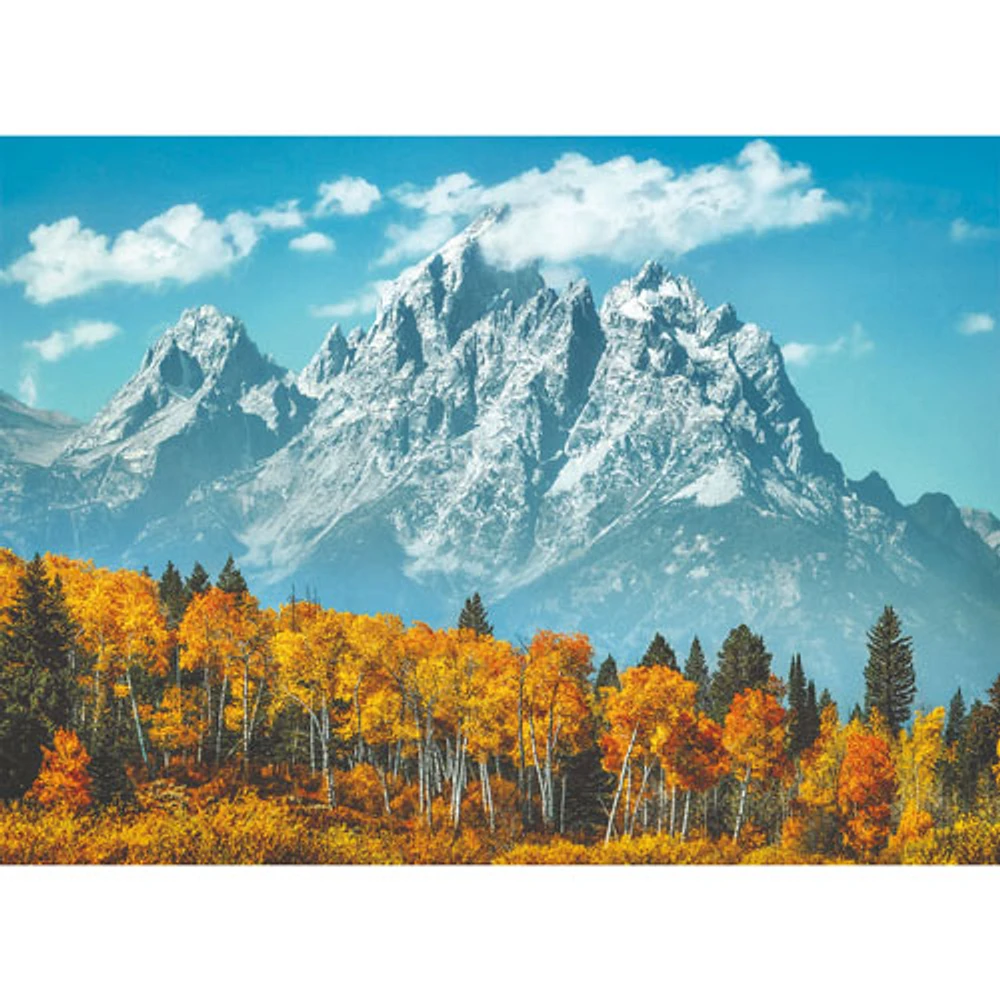 Clementoni High Quality Collection: Grand Teton In Fall Square Box Puzzle (96700) - 1000 Pieces