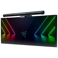 Barre lumineuse ultralarge à éclairage naturel pour moniteur IRC 95 Aether de Razer - Noir