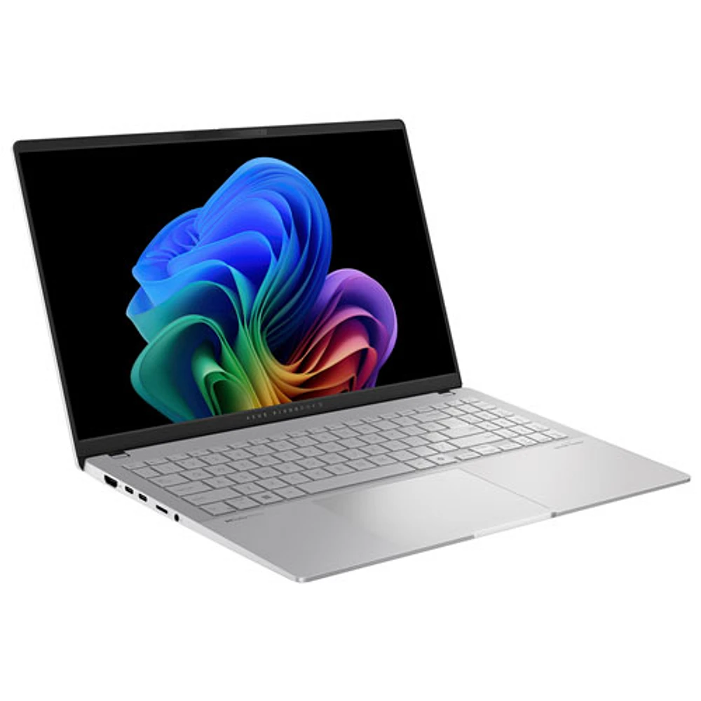 ASUS Vivobook S 15 OLED 15.6" Copilot+ PC Laptop - Cool Silver (Snapdragon X Elite/32GB RAM/1TB SSD)