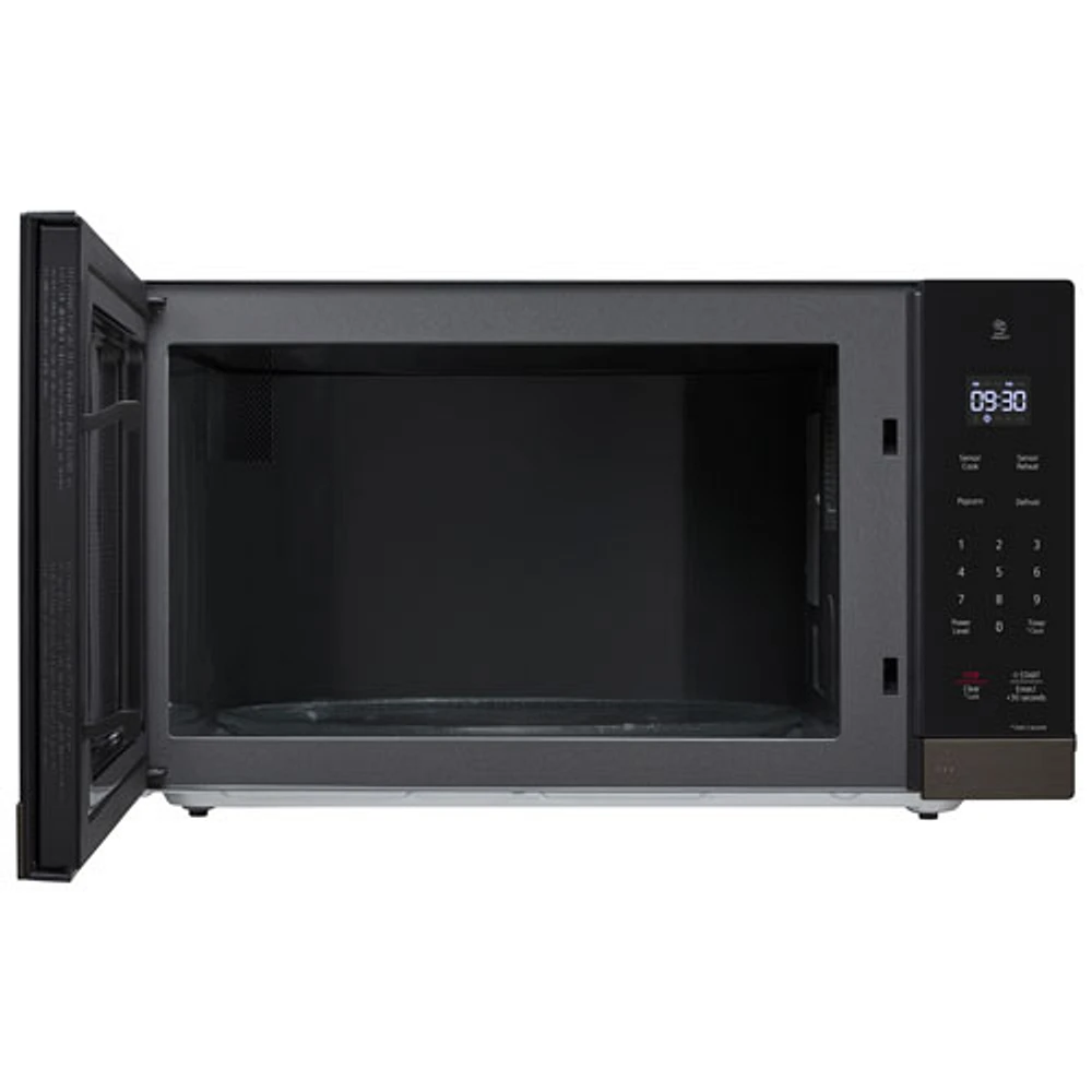 LG NeoChef 2.0 Cu. Ft. Microwave with Smart Inverter (MSER2090D) - Black Stainless Steel