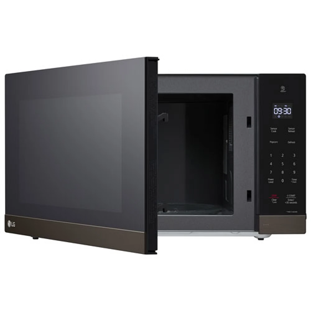 LG NeoChef 2.0 Cu. Ft. Microwave with Smart Inverter (MSER2090D) - Black Stainless Steel