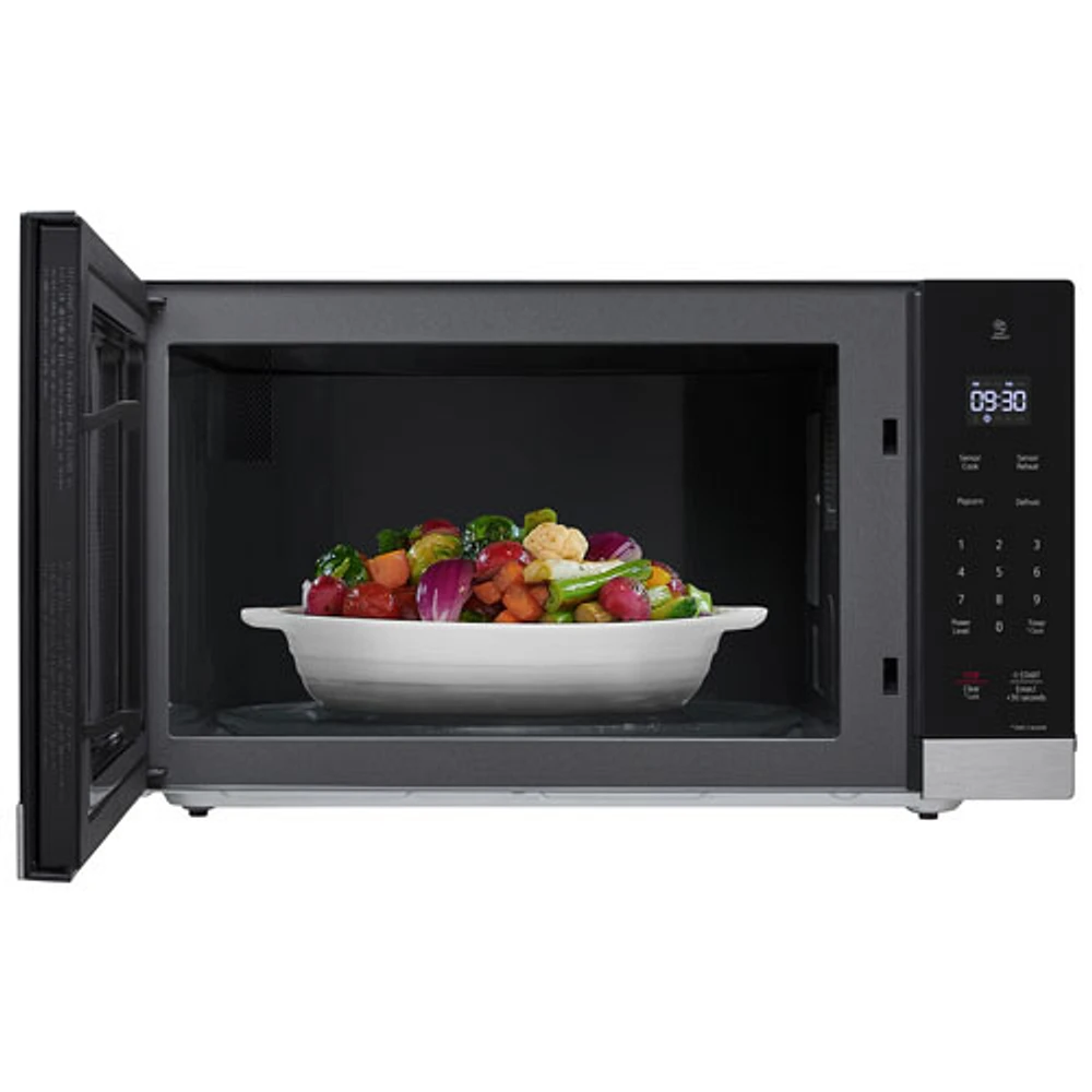 LG NeoChef 2.0 Cu. Ft. Microwave with Smart Inverter (MSER2090S) - Stainless Steel