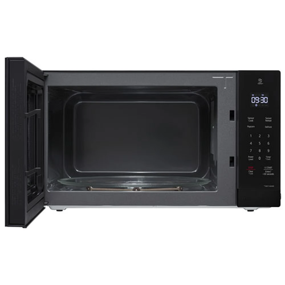 LG 1.5 Cu. Ft. Microwave with Smart Inverter (MSER1590B) - Black