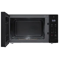 LG 1.5 Cu. Ft. Microwave with Smart Inverter (MSER1590B) - Black