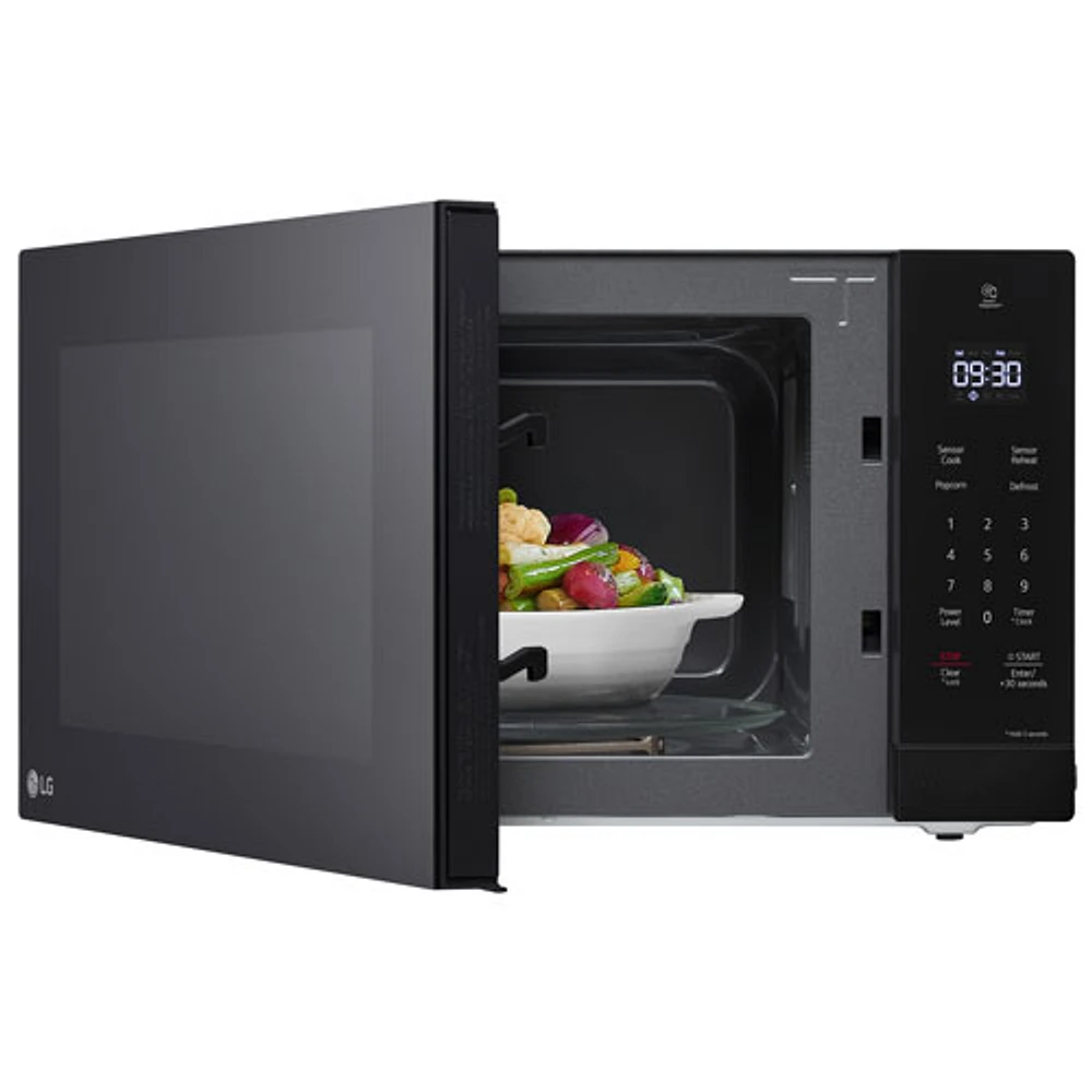 LG 1.5 Cu. Ft. Microwave with Smart Inverter (MSER1590B) - Black