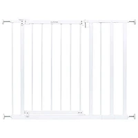 Summer Infant Extra Wide Walk-Thru Pressure/Hardware Mounted Safety Gate - White