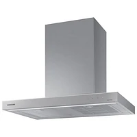 Open Box - Samsung Bespoke 30" Wall Mount Range Hood (NK30CB600WCGAA) - Grey Glass