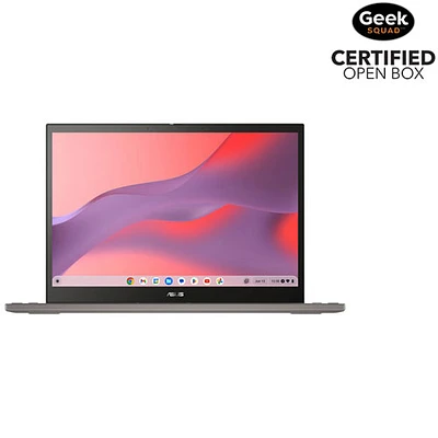 Boîte ouverte - Chromebook à écran tactile 14 po CM34 Flip d'ASUS - Zinc (Ryzen 5 7520C d'AMD/SSD 256 Go/RAM 8 Go/ChromeOS)