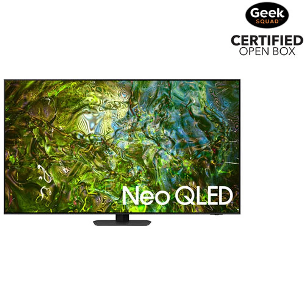 Open Box - Samsung 85" HDR Neo QLED Tizen Smart TV (QN85QN90DAFXZC)- 2024 - Graphite Black