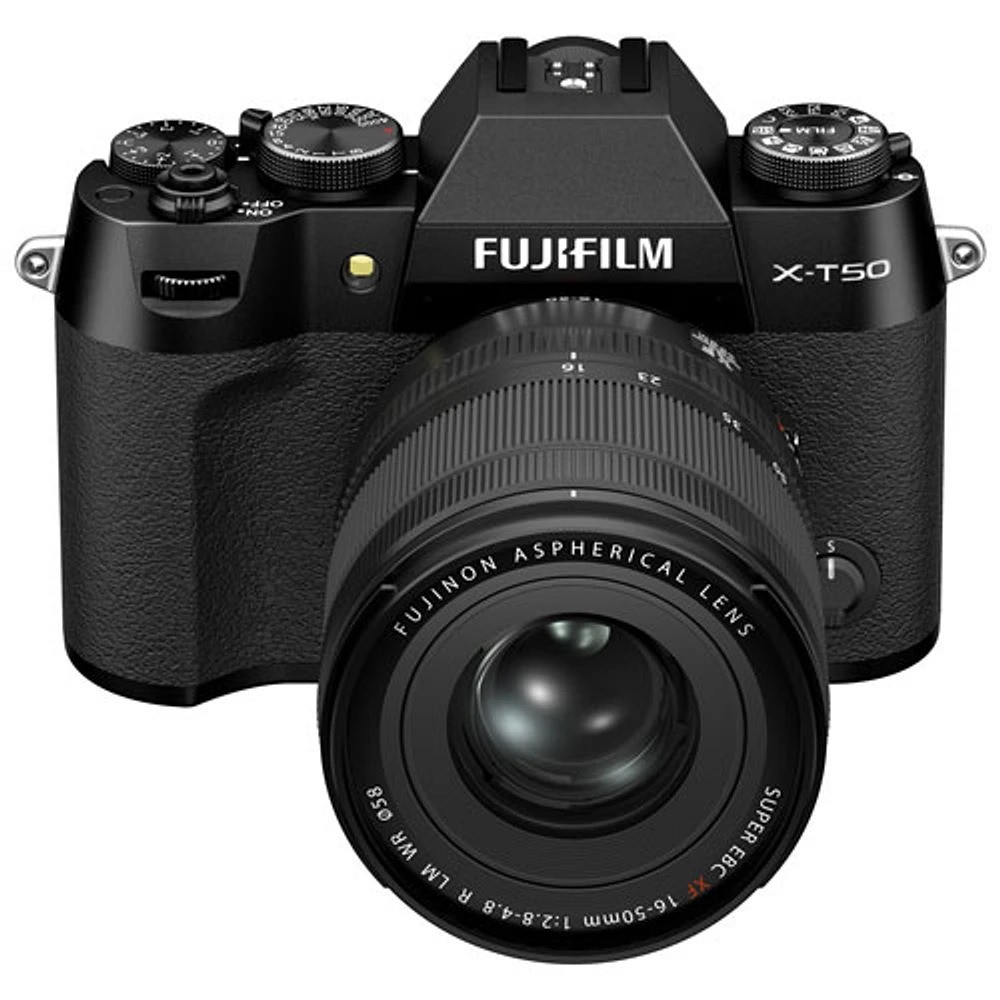 Fujifilm X-T50 Mirrorless Camera with 16-50mm Lens Kit