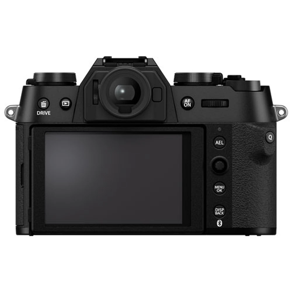 Appareil photo sans miroir X-T50 de Fujifilm avec objectif 16-50mm - Noir