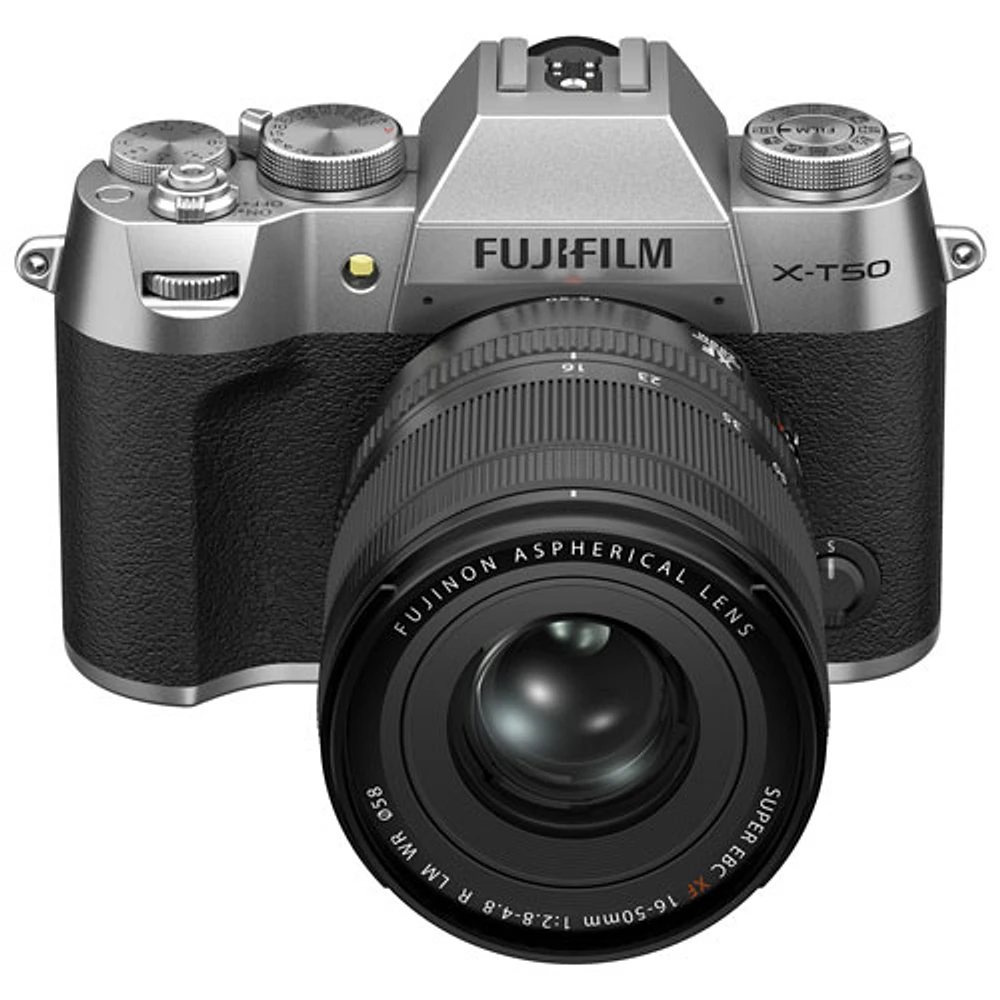 Fujifilm X-T50 Mirrorless Camera with 16-50mm Lens Kit