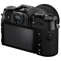 Appareil photo sans miroir X-T50 de Fujifilm avec objectif 15-45mm - Noir