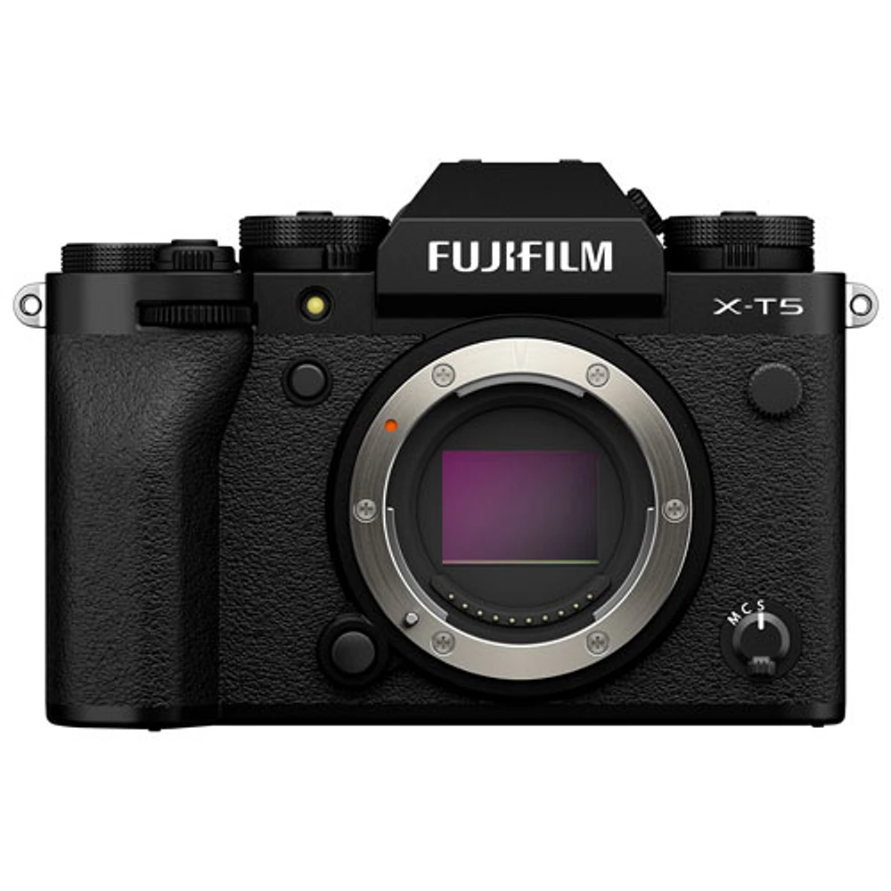 Appareil photo sans miroir X-T5 de Fujifilm avec objectif 16-50mm - Noir