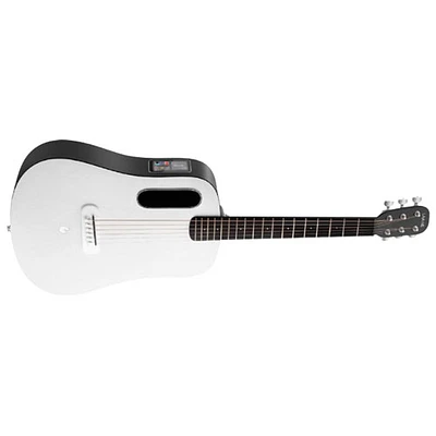 Guitare électroacoustique de 36 po ME PLAY de LAVA avec sac Lite (L9200001) - Nuit/Blanc givre