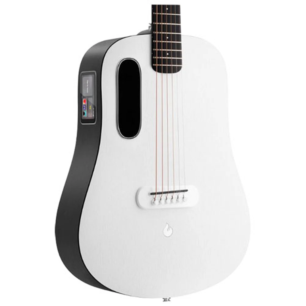 LAVA ME PLAY 36" Acoustic Electric Guitar with Lite Bag (L9200001)- Nightfall/ Frost White