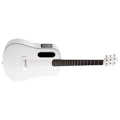 Guitare électroacoustique de 36 po ME PLAY de LAVA avec sac Lite (L9200007) - Blanc marin