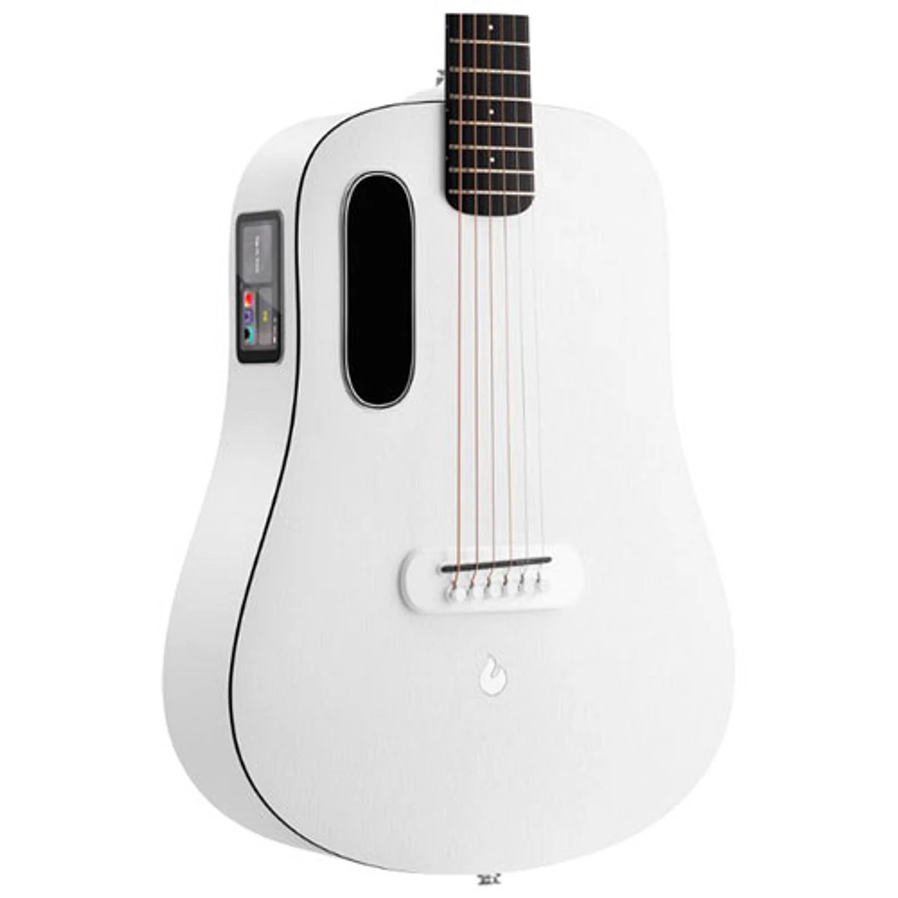 LAVA ME PLAY 36" Acoustic Electric Guitar with Lite Bag (L9200007)- Sail White