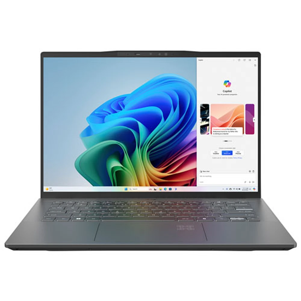 Acer Swift 14 AI 14.5" Copilot+ PC Laptop - Steel Grey (Snapdragon X Plus/16GB RAM/1TB SSD/Windows 11)