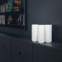 NETGEAR Orbi 11Gbps Whole Home Mesh WiFi 7 Tri-band 770 Series System (RBE773-100CNS) - 3 Pack