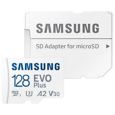 Samsung EVO Plus 128GB 160MB/s MicroSD Memory Card