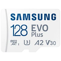 Carte mémoire microSD 160 Mo/s et 128 Go EVO Plus de Samsung