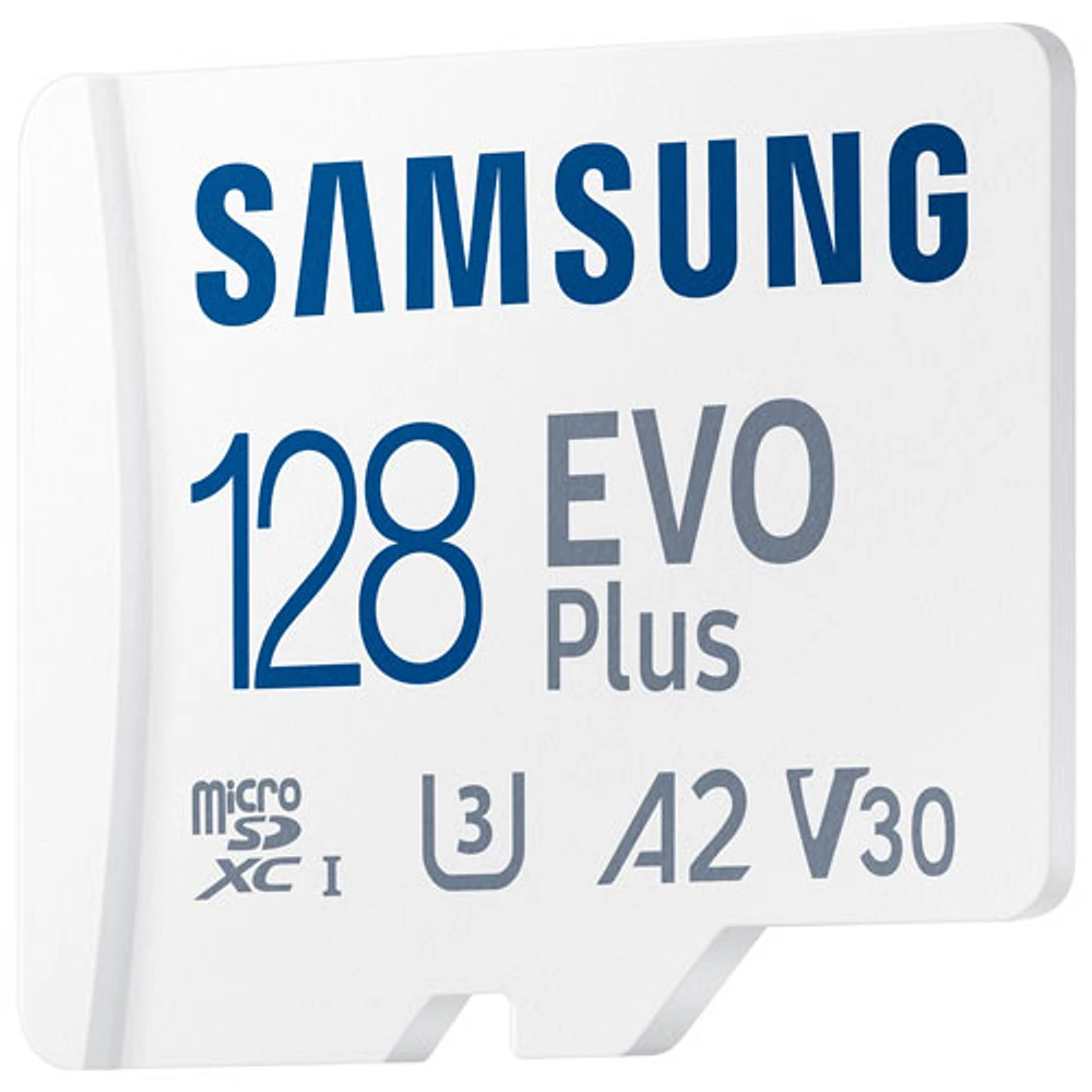 Carte mémoire microSD 160 Mo/s et 128 Go EVO Plus de Samsung