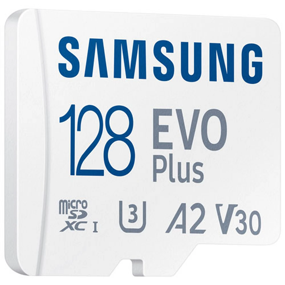 Carte mémoire microSD 160 Mo/s et 128 Go EVO Plus de Samsung