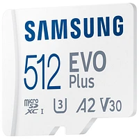 Samsung EVO Plus 512GB 160MB/s MicroSD Memory Card