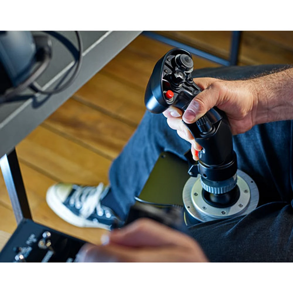 Thrustmaster Advanced Versatile Aviation Joystick Base & F/A-18C Super Hornet Flight Stick