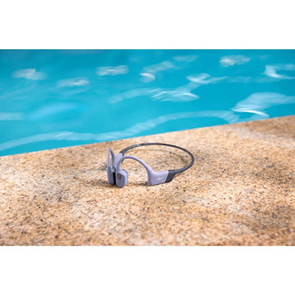 Shokz OpenSwim Pro Bone Conduction Waterproof Open-Ear Bluetooth Headphones