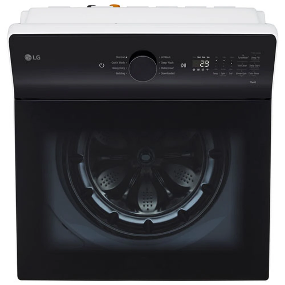 LG 6.3 Cu. Ft. High Efficiency Top Load Washer (WT8400CW) - Alpine White