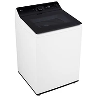 Laveuse à chargement par le haut haute efficacité de 6,3 pi³ de LG (WT8400CW) - Blanc alpin