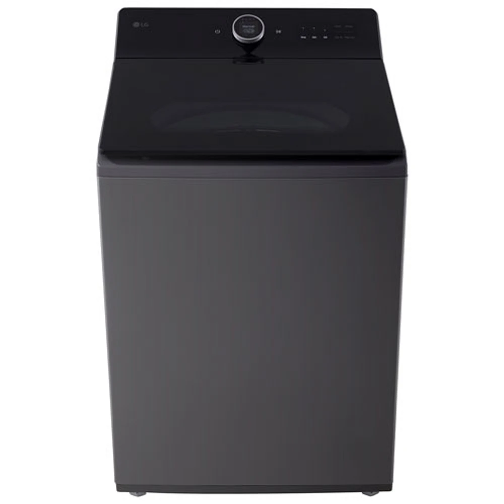 LG 6.3 Cu. Ft. Mega Capacity Top Load Washer (WT8600CB) - Matte Black